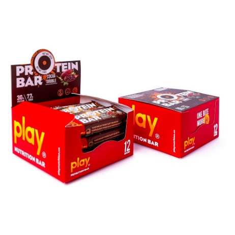 Thanh năng lượng Play Protein Bar 45gram - Vị cacao