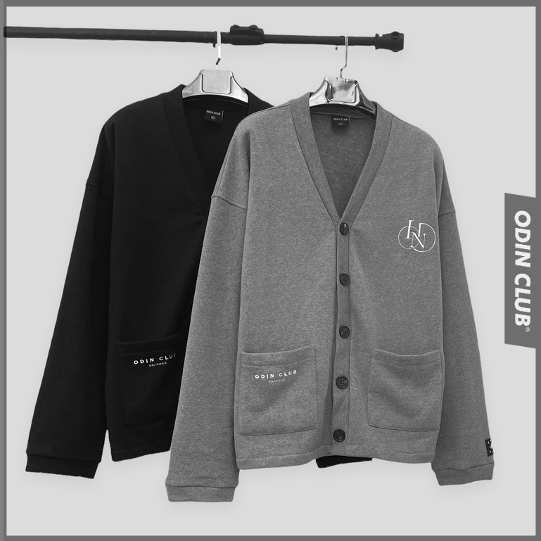 Áo Cardigan nỉ Odin Club, Áo khoác Cardigan form rộng unisex, Local Brand ODIN CLUB