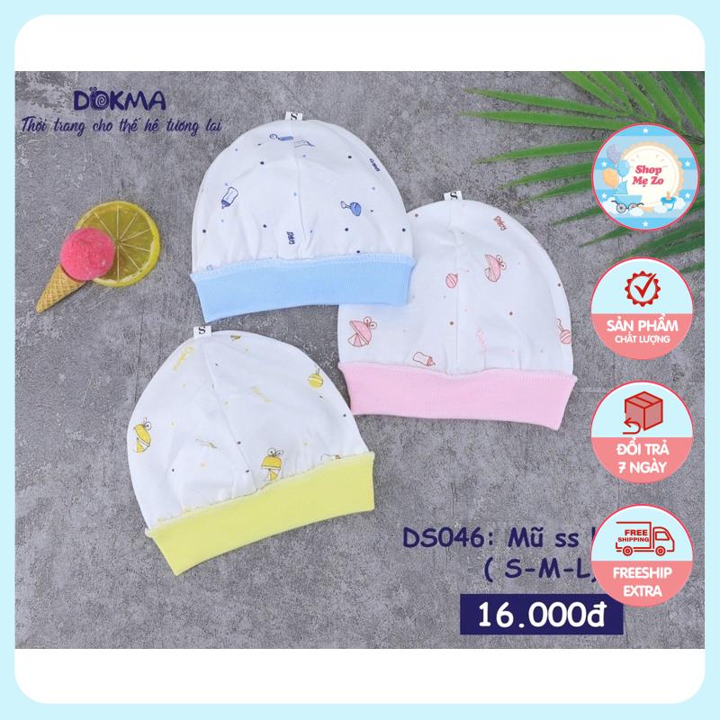 Mũ sơ sinh cotton Dokma