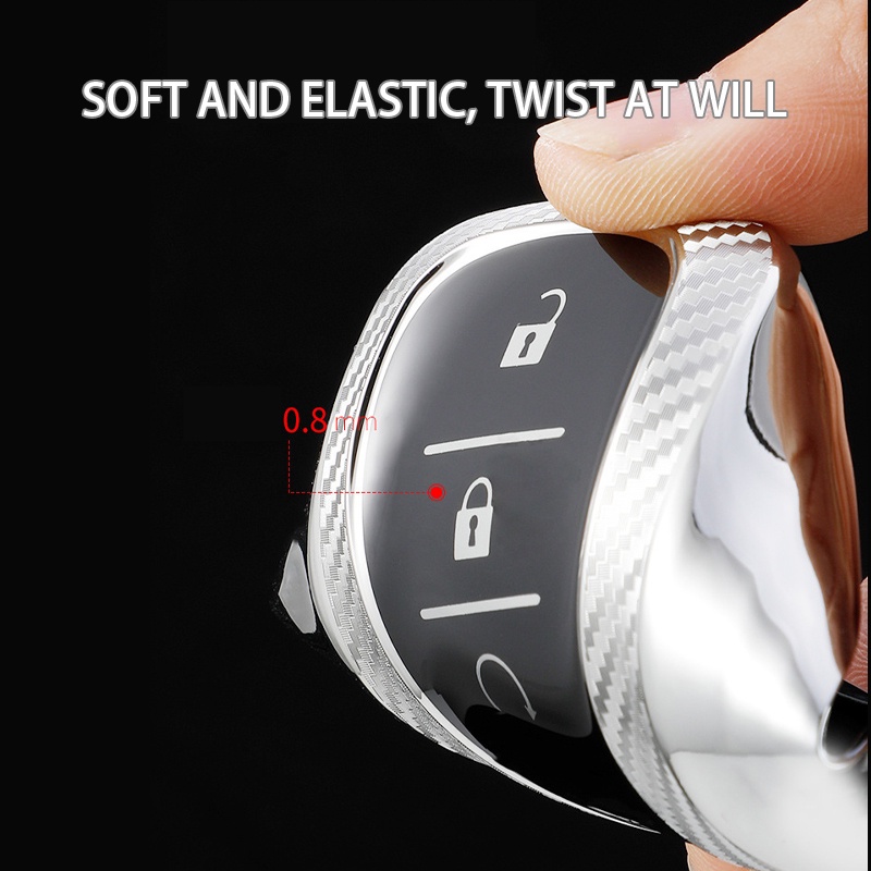 Vỏ Chìa Khóa Điều Khiển Từ Xa Cho Xe Hơi Chevrolet Cruze Spark Sonic Camaro Volt Bolt Trax Malibu Cruze