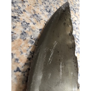 dao bầu nhọn lát thịt heo dài 30cm