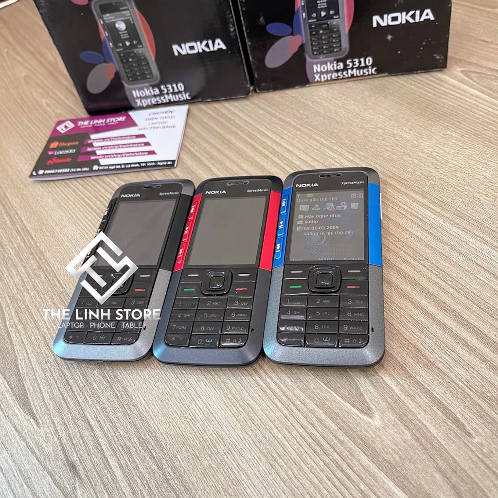 Điện thoại Nokia 5310 XpressMusic FullBox - Có đủ pin và sạc