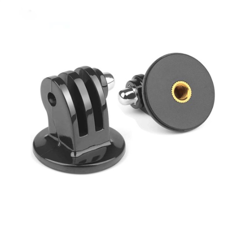 Phụ kiện gắn tripod cho action camera gopro, dji, sjcam, eken, xiaomi, kèm vít