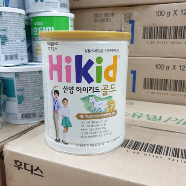 Sữa Hikid Dê Nội Địa Hàn 700g