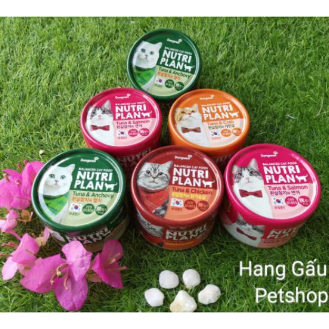 Pate Nutri Plan cho mèo 160g