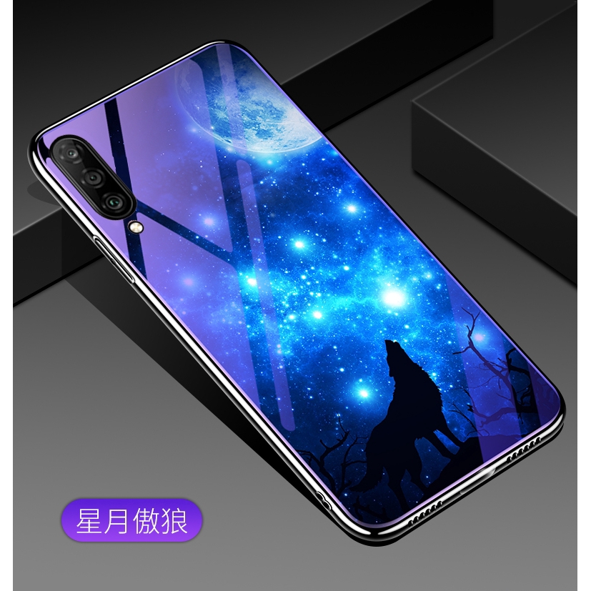 Ốp điện thoại mặt kính cường lực họa tiết thiên hà cho | BigBuy360 - bigbuy360.vn