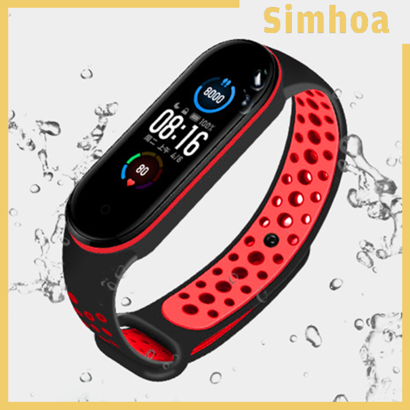 Dây Đeo Nhiều Màu Thay Thế Cho Đồng Hồ Thông Minh Xiaomi Mi Band 3 / 4