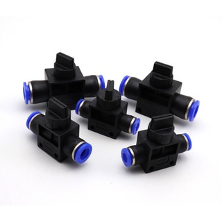 (5 cái) Khoá nhựa ống khí nén phi 4 6 8 10 12