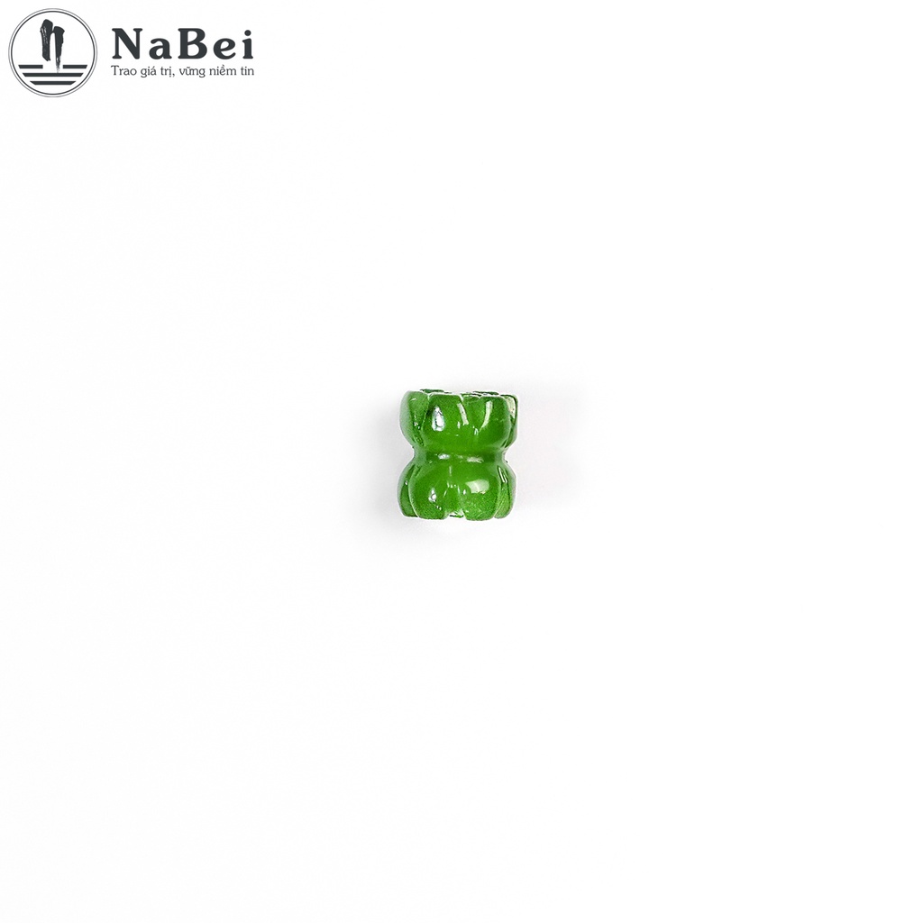 Charm Ngọc Bích Tự Nhiên Mix Vòng Tay Cho Nữ NB110 - Phong Thuỷ NaBei Store
