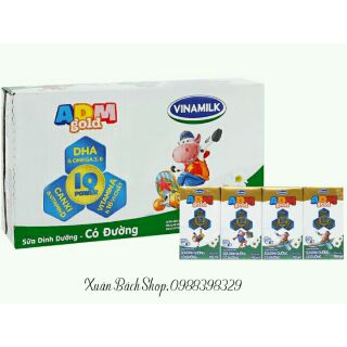 Sữa ADM Gold Vinamilk 110ml trộn vị có đường/chuối/dâu/socola