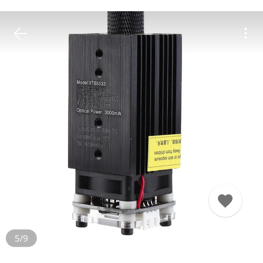 ĐẦU KHẮC LAZER 500mW