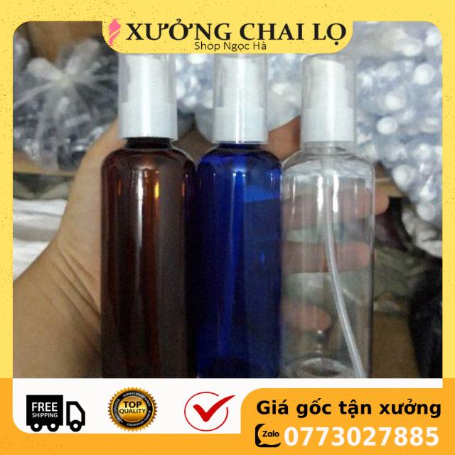 [GIÁ RẺ NHẤT] Chai Chiết Mỹ Phẩm ❤ Chai nhựa pet xịt giọt 20ml,30ml,50ml,100ml, phụ kiện du lịch