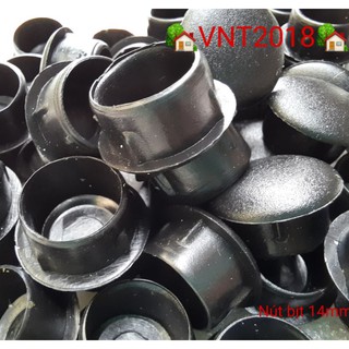 2 Nút nhựa bịt lỗ phi 14mm
