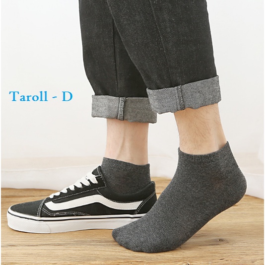 Tất Nam/nữ Cô thấp Cotton nhiều màu sắc kháng khuẩn khử mùi, thời trang trẻ TD016