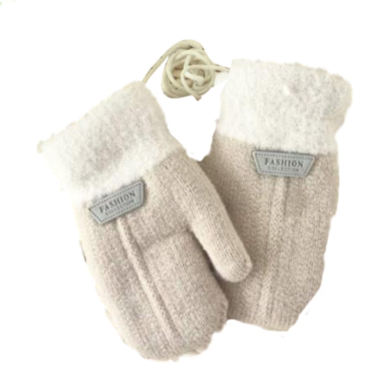 Găng Tay Xỏ Ngón Chống Gió Màu Sắc Thời Tiết Lạnh