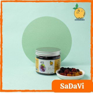 Nho Khô/ Nho ba màu SaDaVi/ ăn vặt healthy/ Đồ an vặt Việt Nam - Hũ 200g