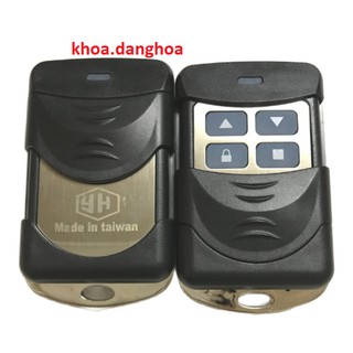 Điều khiển cửa cuốn tần số 433mhz,315mhz tự học lệnh thông minh