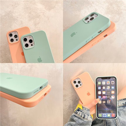 ⚡️IPHONE 7 ĐẾN 12/ PRO/ MAX ⚡️ ỐP LOGO TÁO LÓT NỈ CHỐNG BẨN DỄ LAU CHÙI CHỐNG SỐC CHỐNG VA ĐẬP XANH BÓNG ĐÊM MIDNIGHT | BigBuy360 - bigbuy360.vn