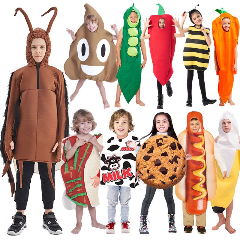 Bộ Đồ Hóa Trang Halloween Hình Quả Chuối / Gián Ngộ Nghĩnh Cho Người Lớn Và Trẻ Em