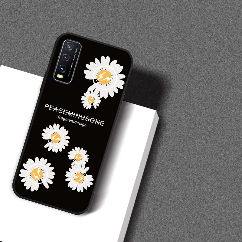 Đen Ốp Điện Thoại tpu Silicone Cao Cấp Cho vivo v20 se v20pro y12 y15 y17 y12s y20 y20s y11 y12i y19 v19