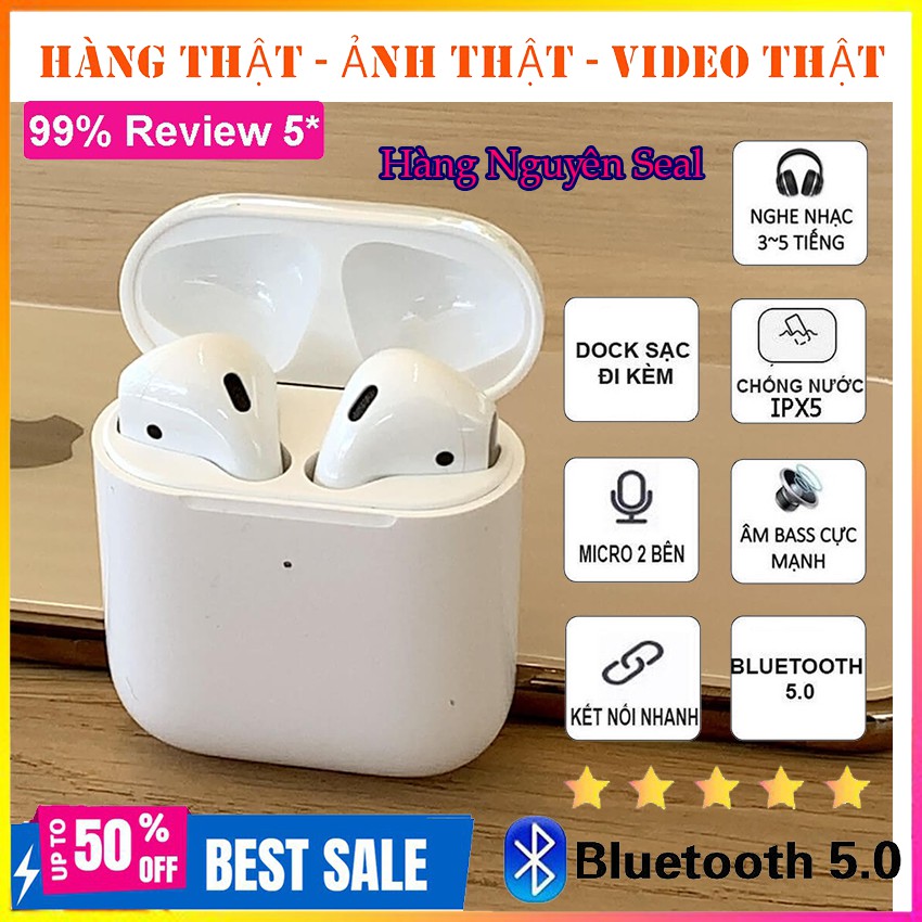 Tai nghe bluetooth A2 ,TWS Định vị, đổi tên nguyên seal Cao Cấp,pin trâu,bảo hành lỗi 1 đổi 1 | BigBuy360 - bigbuy360.vn