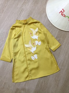Áo dài Song Hạc bé trai