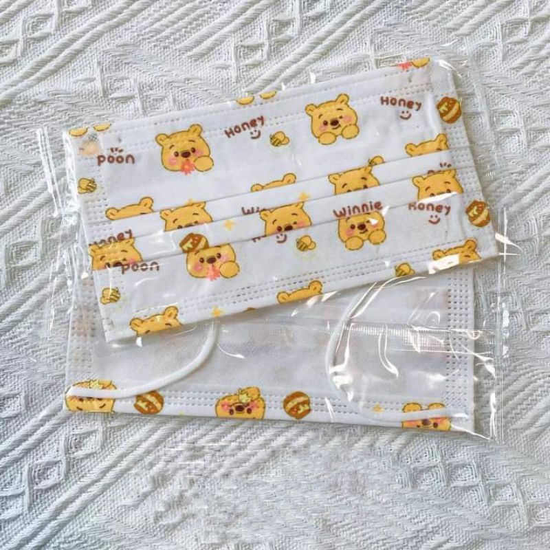 Khẩu Trang Y Tế Cho Bé Trai ,Bé Gái 4- 9Tuổi Hoạ Tiết Dễ Thương (Túi 10/50 Cái)