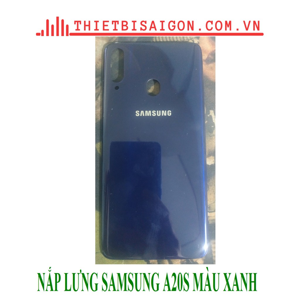 NẮP LƯNG SAMSUNG A20S MÀU XANH