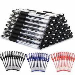Bút bi , bút bi nước văn phòng set 100 chiếc đầu ngòi 0,05mm