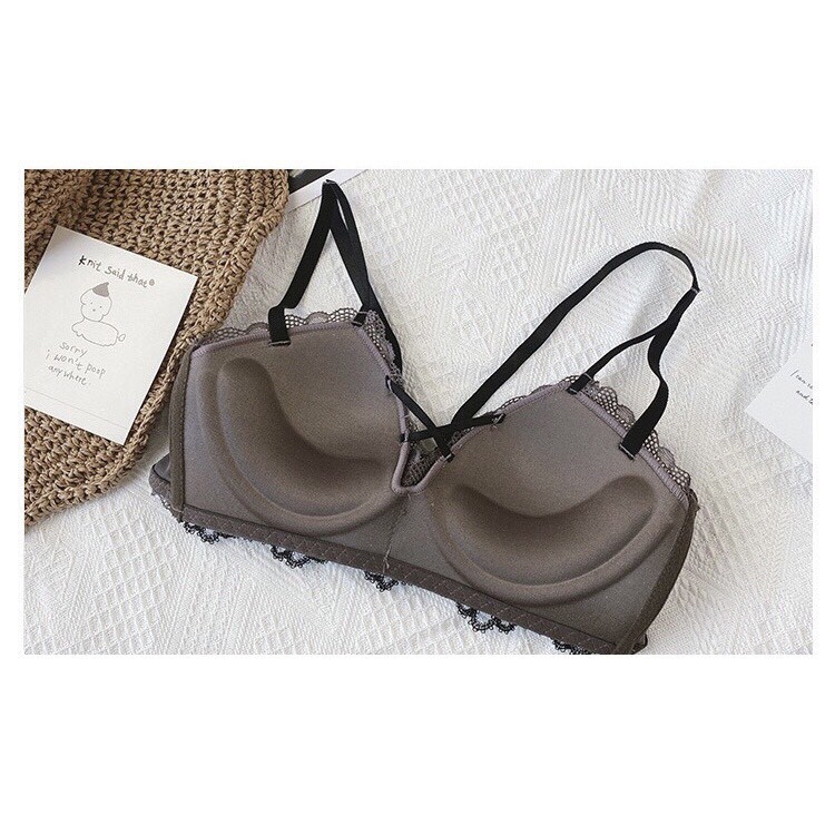 Áo Lót Nữ ❤️FREESHIP❤️ Áo Ngực Nữ không gọng mềm mại phối viền điệu đà mã AL18 | BigBuy360 - bigbuy360.vn