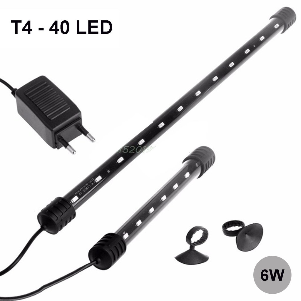 Đèn led bể cá Caibao T4-40LED siêu sáng dùng cho bể 40 - 50cm