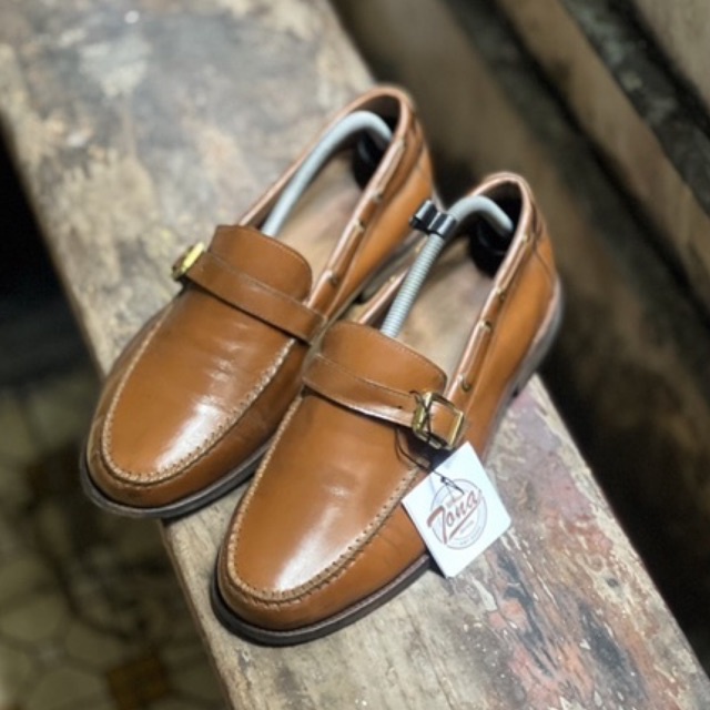 [Giày 2hand] [Size 42] Giày Tây Lười Kiểu Dáng Single Monstrap