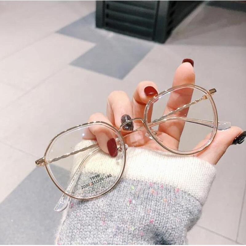Kilii Kính Mát Gọng Kim Loại Chống Tia Bức Xạ Và Ánh Sáng Xanh Cho Nữ