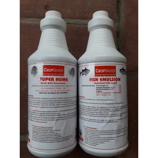Bộ đôi sản phẩm phân Hume và phân cá Phú Hảo Fish Emulsion