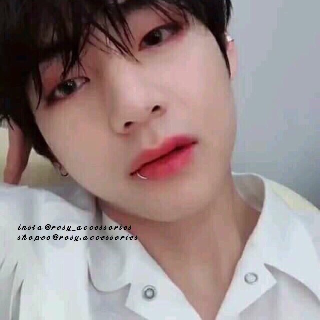 ROSY - KHUYÊN TRÒN KẸP ĐEO TAI MÔI MŨI V BTS