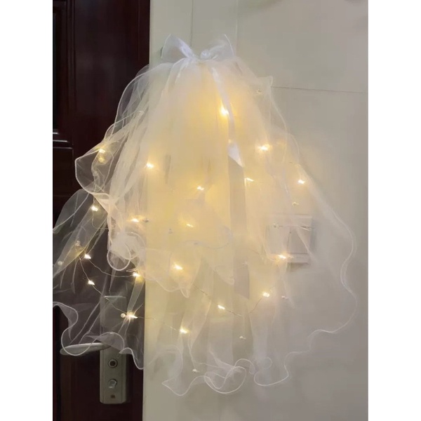 Đèn led trang trí decor 3 chế độ có dây pin độ dài 2m