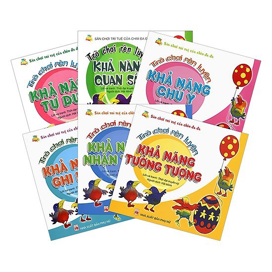 [Mã LT50 giảm 50k đơn 250k] Sách - Combo 06 cuốn Sân chơi trí tuệ của chim đa đa