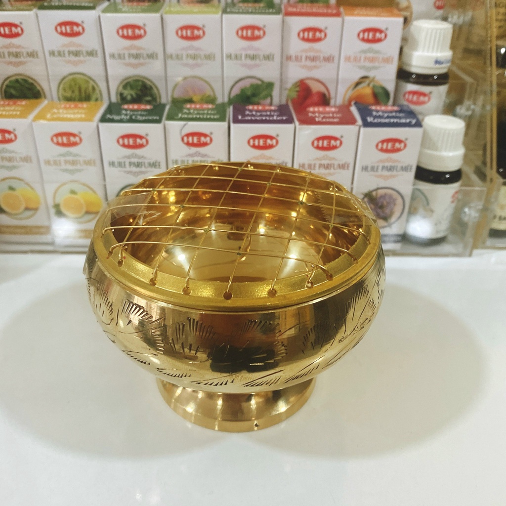 Đồ Đốt Đồng - Đốt Nhựa Thơm, Nụ và Xô Vụn - Thảo Mộc Xông Nhà