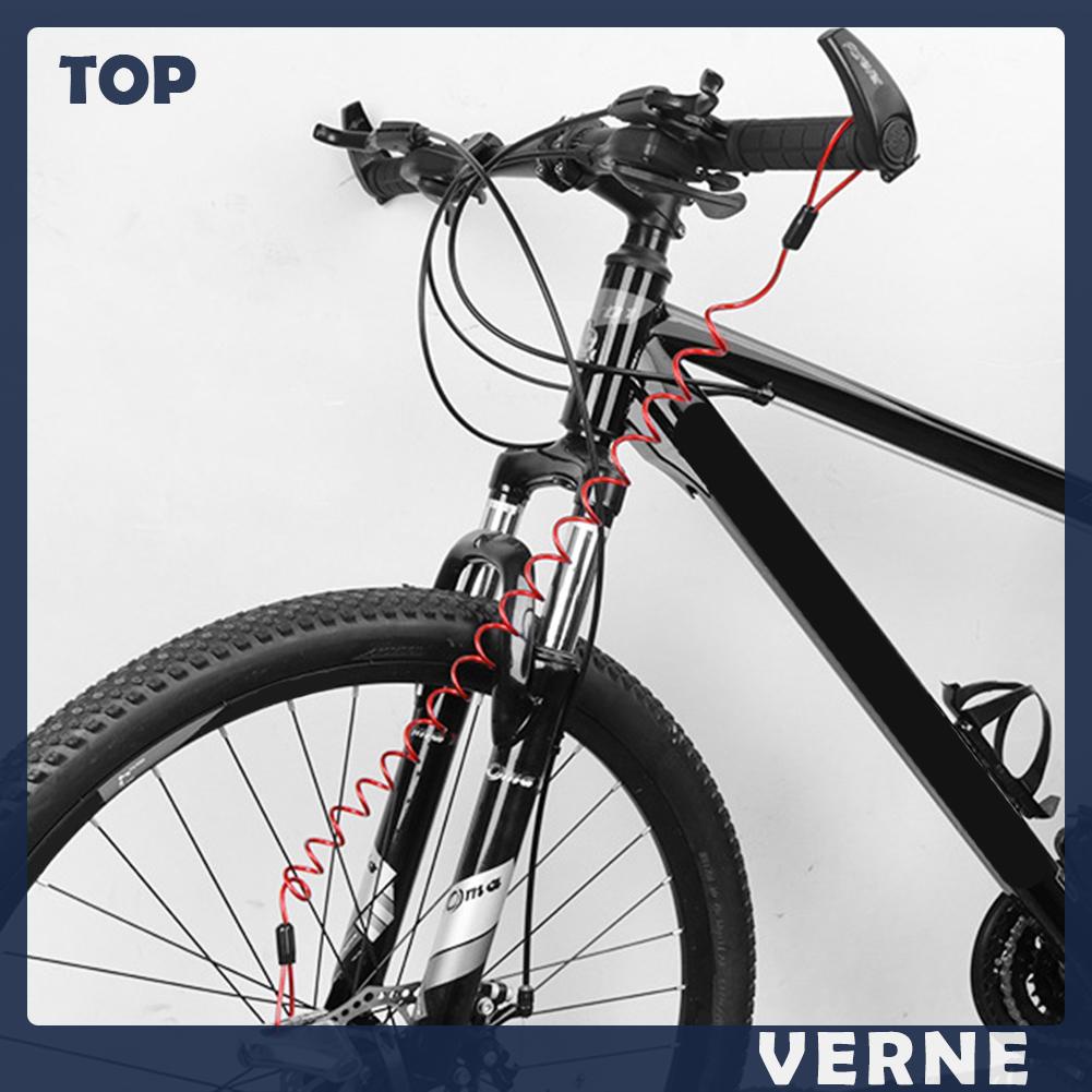 Dây Cáp Nhắc Nhở Khóa Đĩa Xe Đạp/Xe Máy 4ft