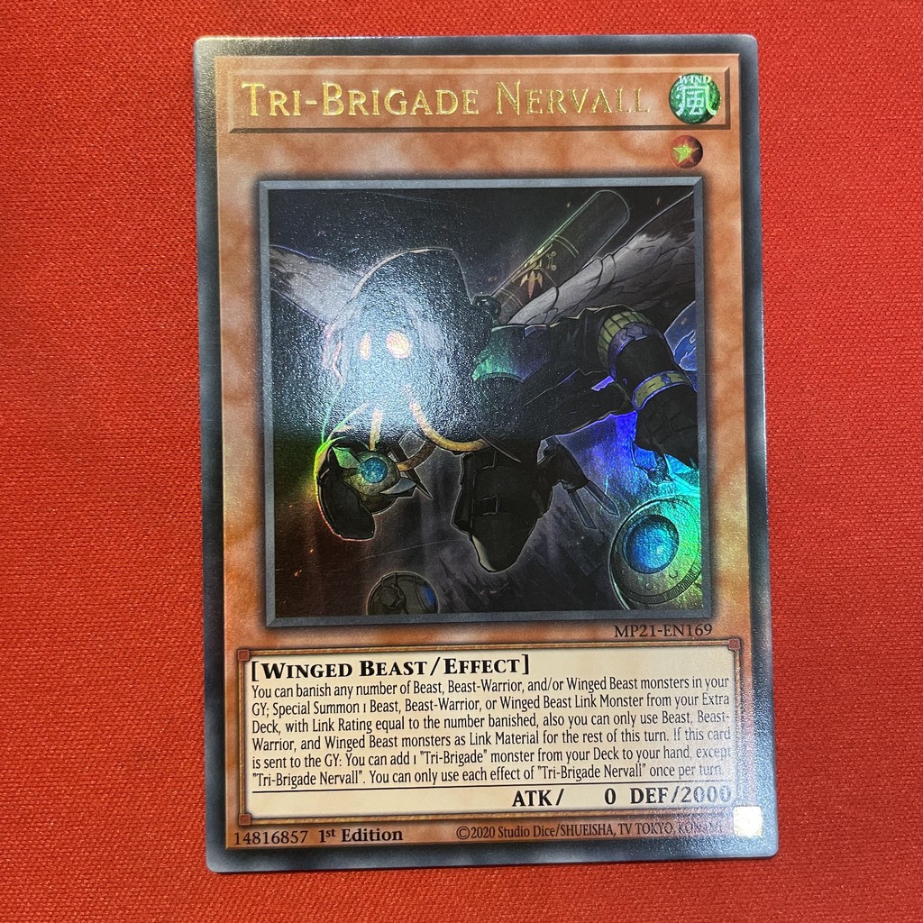 EN-JP]Thẻ Bài Yugioh Chính Hãng] Tri-Brigade Nervall