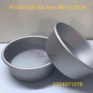 Khuôn gato tròn đế rời 22cm