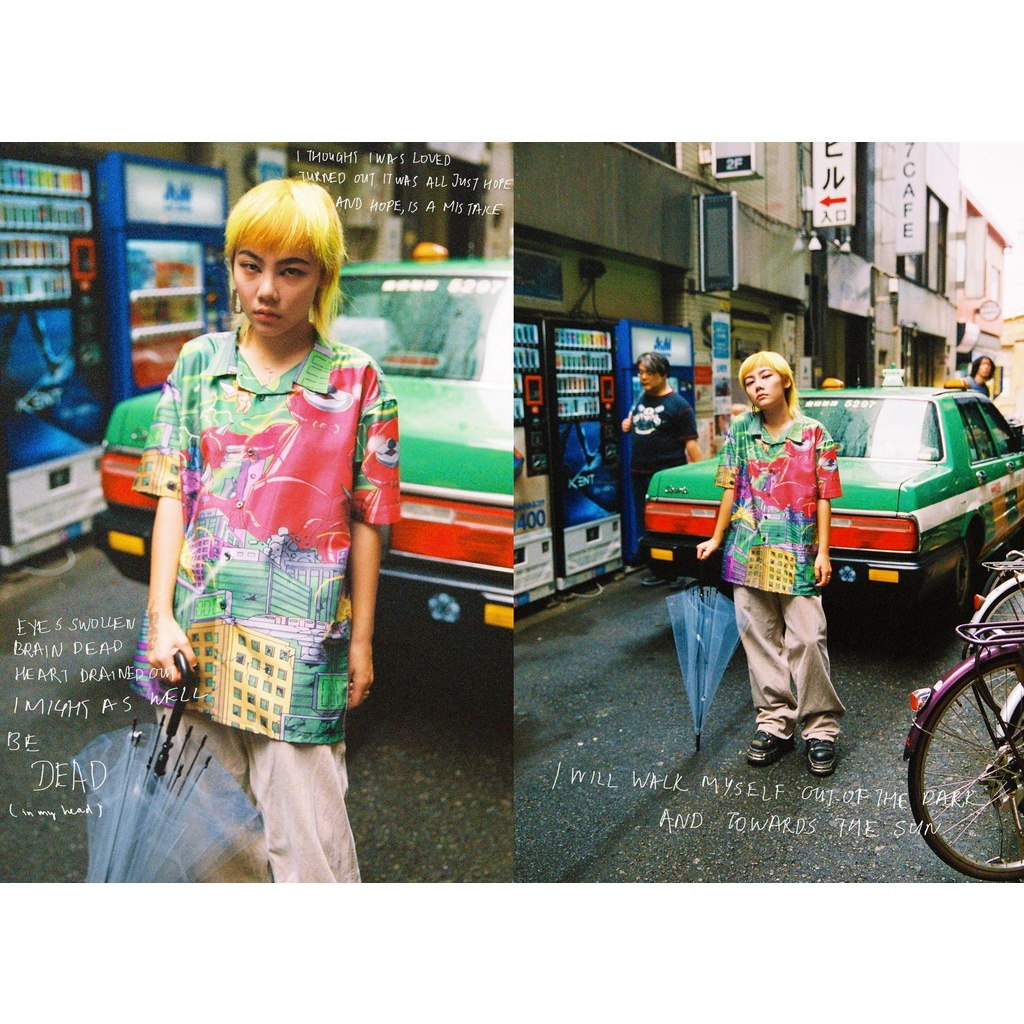 Áo Sơmi BOBUI saigon form rộng local brand oversize ngắn tay họa tiết