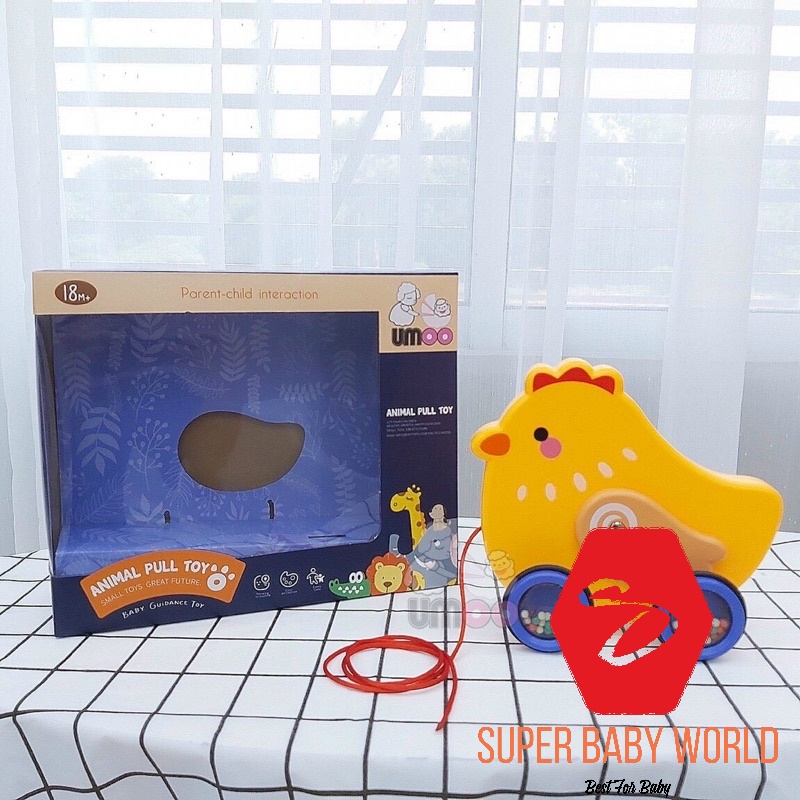 Đồ Chơi Dây Kéo Em Bé Umoo UM-1084