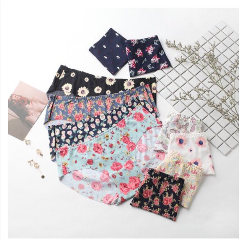 QUẦN LÓT ĐÚC IN HOA THOÁNG MÁT