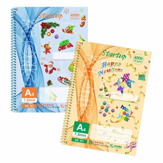 Sổ lò xo đơn KLong Startup  A4 - 400 trang; MS 981 - khách sỉ ib