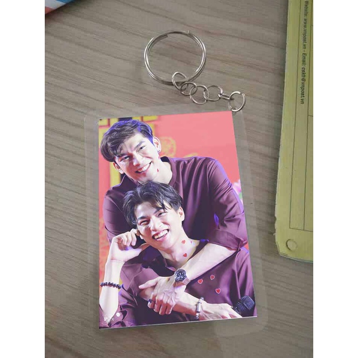 Móc khóa MEWGULF  ép plastic THEO YÊU CẦU 2 MẶT