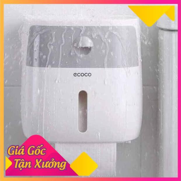 Hộp đựng giấy vệ sinh kèm kệ để đồ COCO - 2 tầng cao cấp có ngăn kéo thông minh -dathang1688