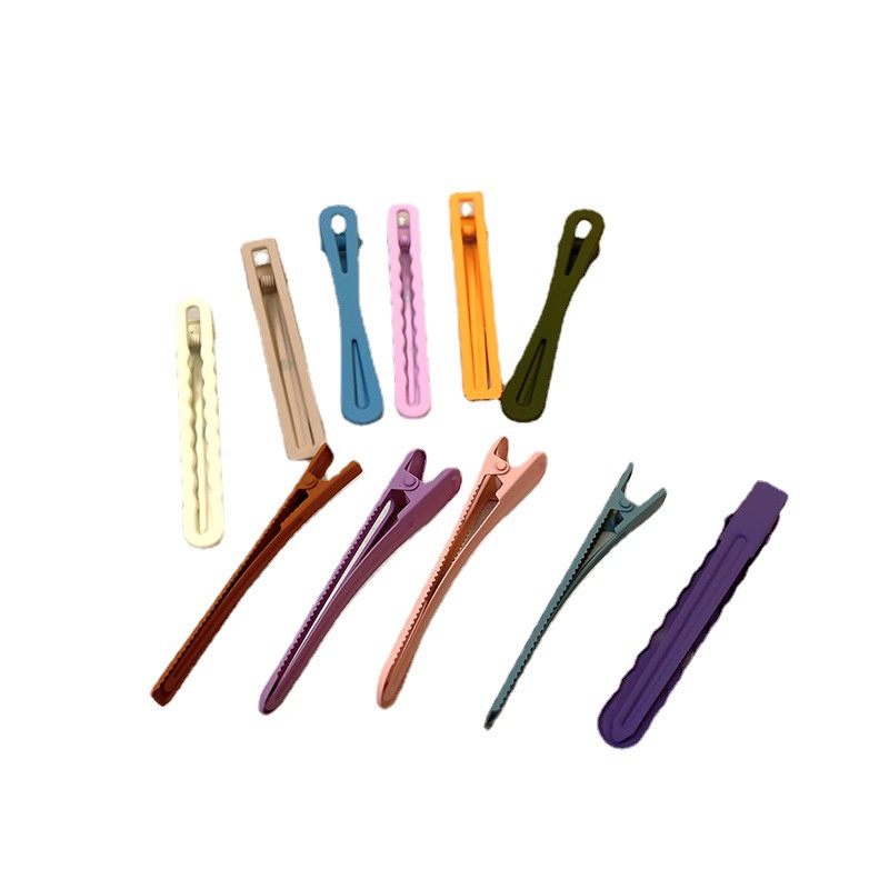 Set 10 Kẹp Tóc Đơn Giản Màu Sắc Ngọt Ngào