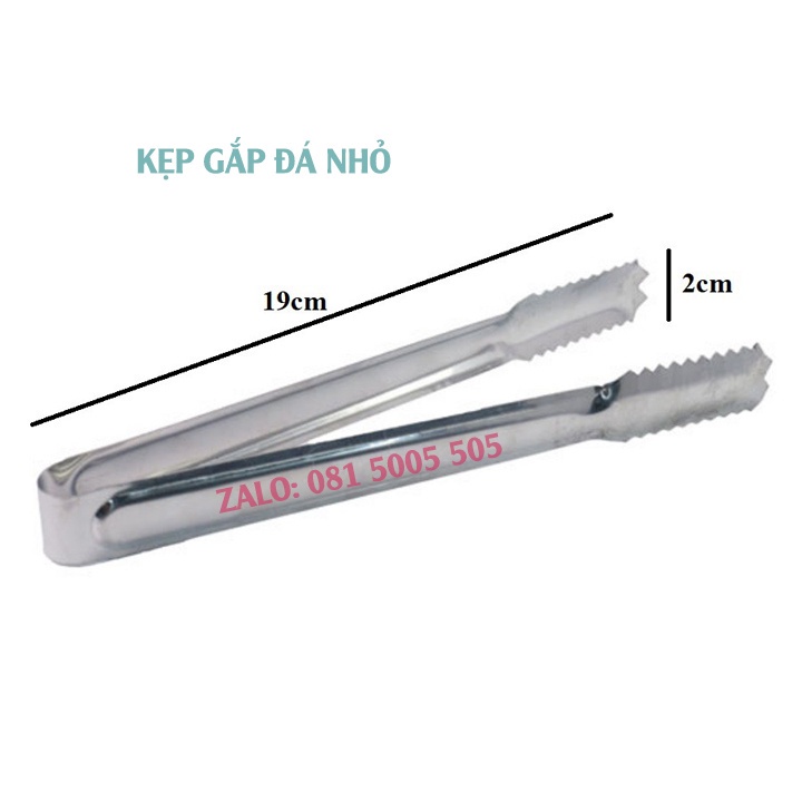 Nhíp Decor gắp đồ ăn - Nhíp Gắp Pha Chế Inox cocktail Quầy Bar chất liệu thép dài 25cm - Nhíp trồng cây thủy sinh Pb142