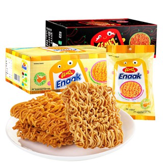 ✽❈☃Mì gà nhập khẩu Indonesia Gemez Enaak Hàn Quốc snack mì giòn khô snack mì gói 12 gói